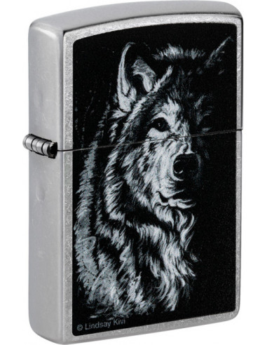 Zippo Lindsay Kivi Shadow Wolf