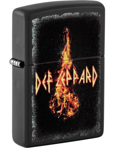 Zippo Def Leppard Flame