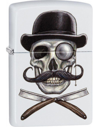 Zippo Skull And Razors