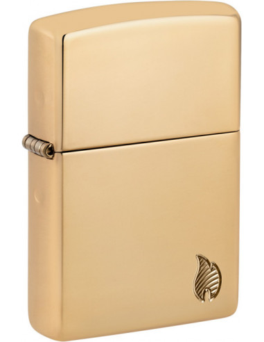 Zippo Armor High Polish Brass Flame