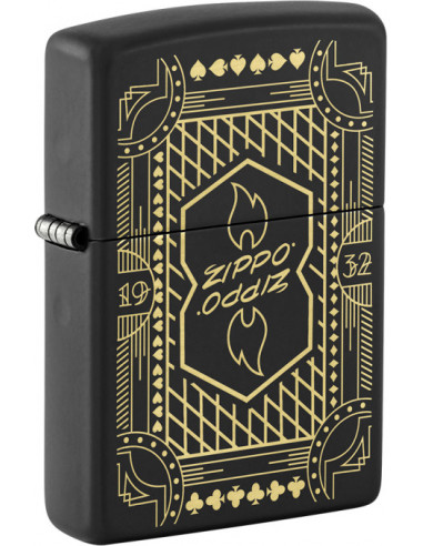 Zippo Mirrored Lines