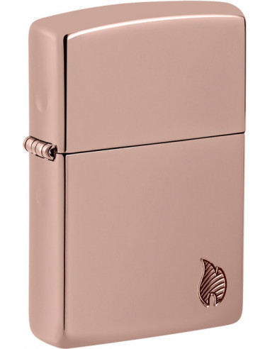 Zippo Armor High Polish Rose Gold Flame