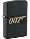 Zapaľovač Zippo s logom James Bond. Zippo je kovový benzínový zapaľovač s doživotnou zárukou a viac ako 90 ročnou tradíciou. Tieto kvalitné zapaľovače sa vyrábajú výhradne v USA.