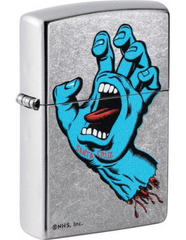 Zippo Santa Cruz Street Chrome