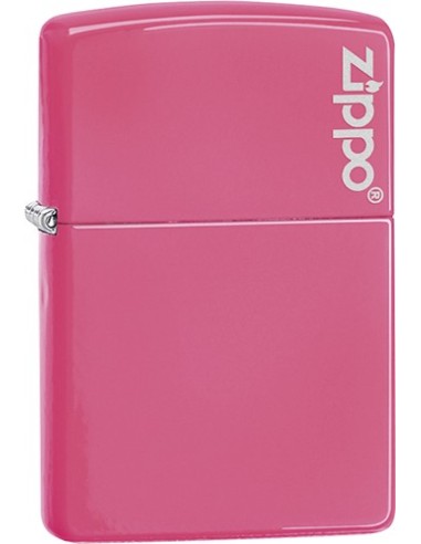 Zippo Neon Pink Logo