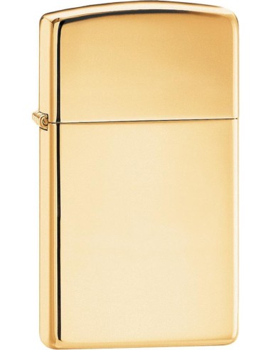 Zippo Slim High Polish Brass