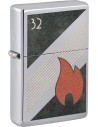 Zapalovač Zippo v retro designu, replika z roku 1937. Zippo je kovový benzínový zapalovač s doživotní zárukou a více než 80letou tradicí. Tyto kvalitní zapalovače se vyrábějí výhradně v USA.