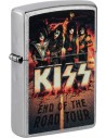 Zapalovač Zippo s motivem Kiss. Zippo je kovový benzínový zapalovač s doživotní zárukou a více než 80letou tradicí. Tyto kvalitní zapalovače se vyrábějí výhradně v USA.